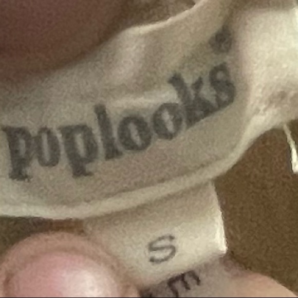 NWT poplooks draw string linen khaki pants - Picture 8 of 10